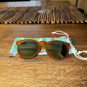 Goodr Brown Sunglasses with Case